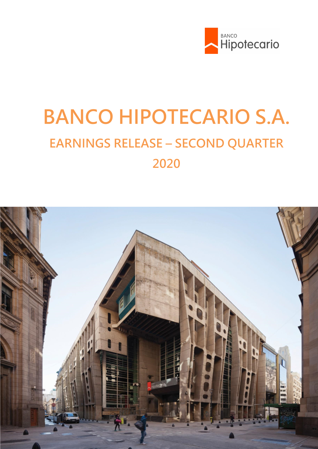 Banco Hipotecario S.A. Earnings Release – Second Quarter 2020