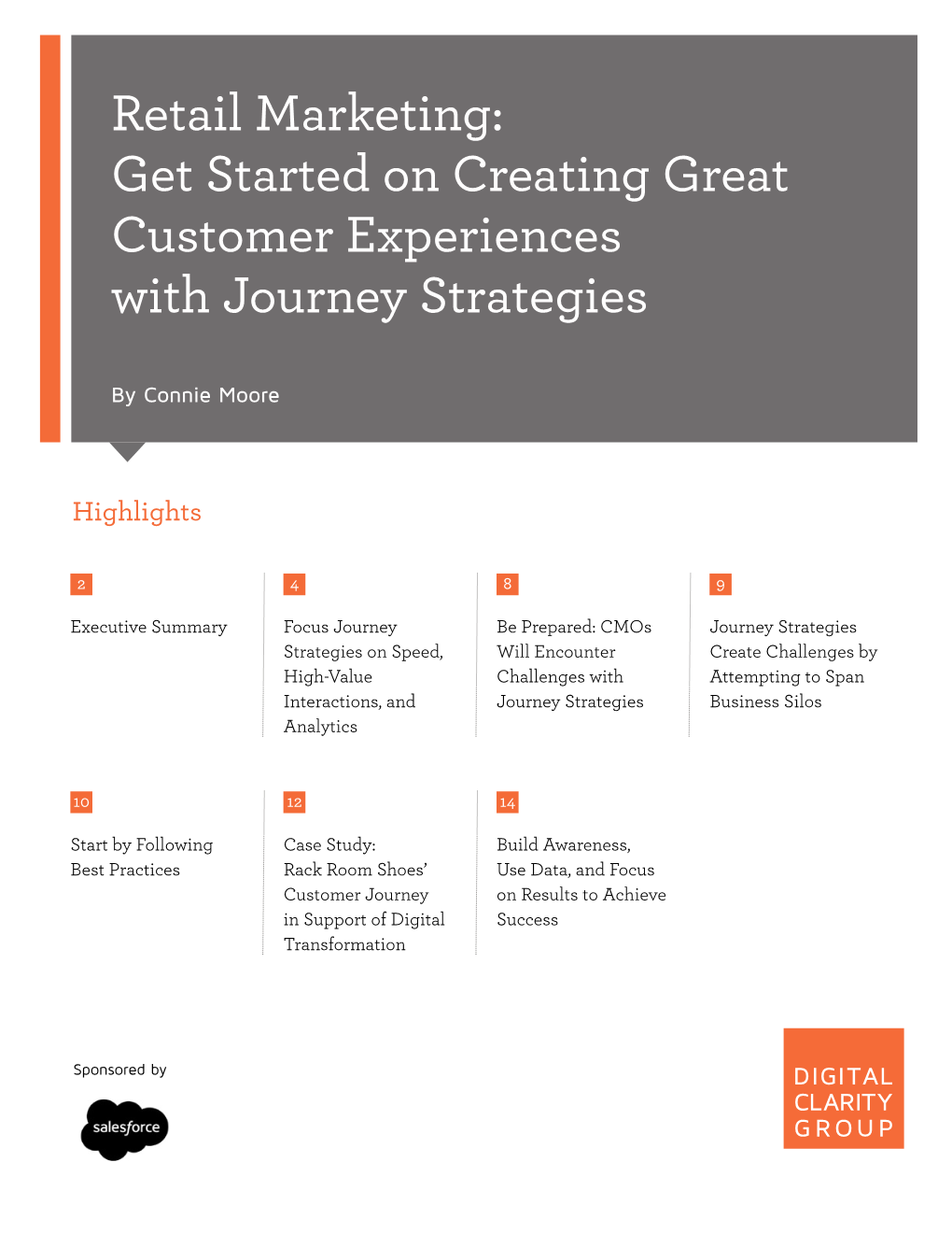 Retail Marketing: Get Started on Creating Great Customer Experiences with Journey Strategies