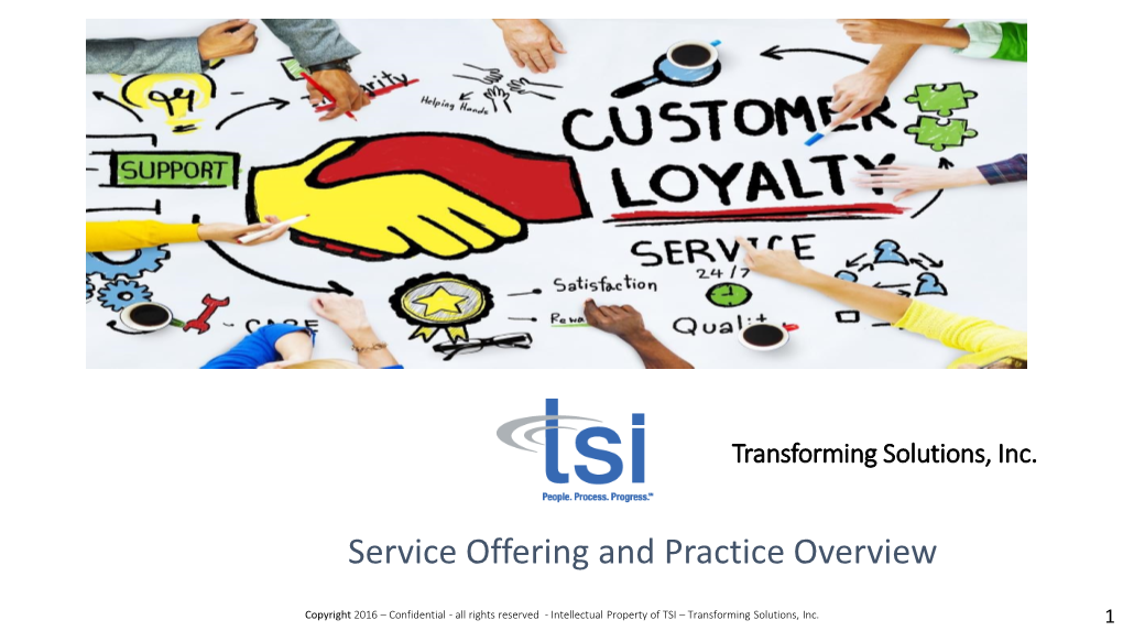 Service Offering and Practice Overview