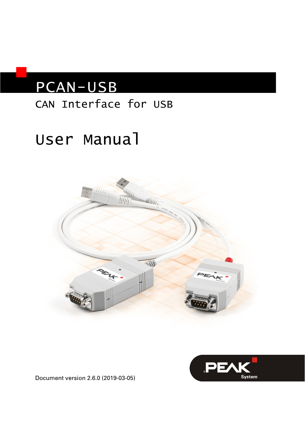 PCAN-USB CAN Interface for USB