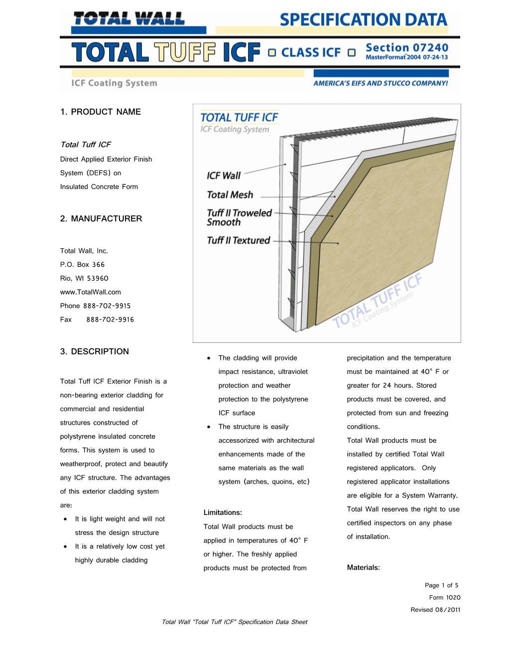 Direct Applied Exterior Finish System (DEFS) On