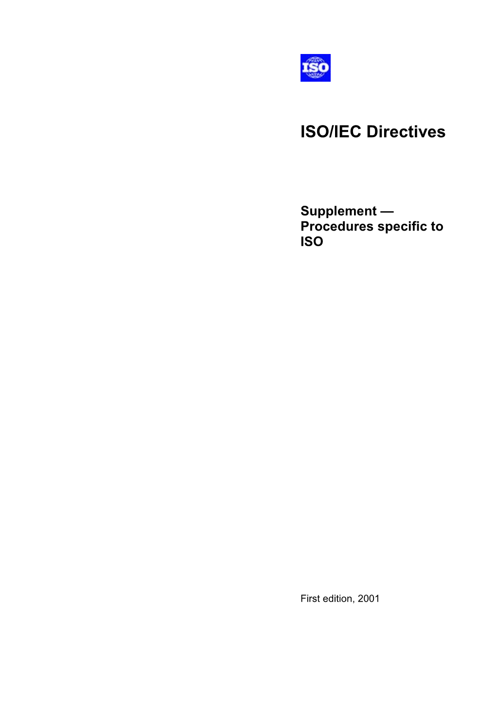 ISO/IEC Directives