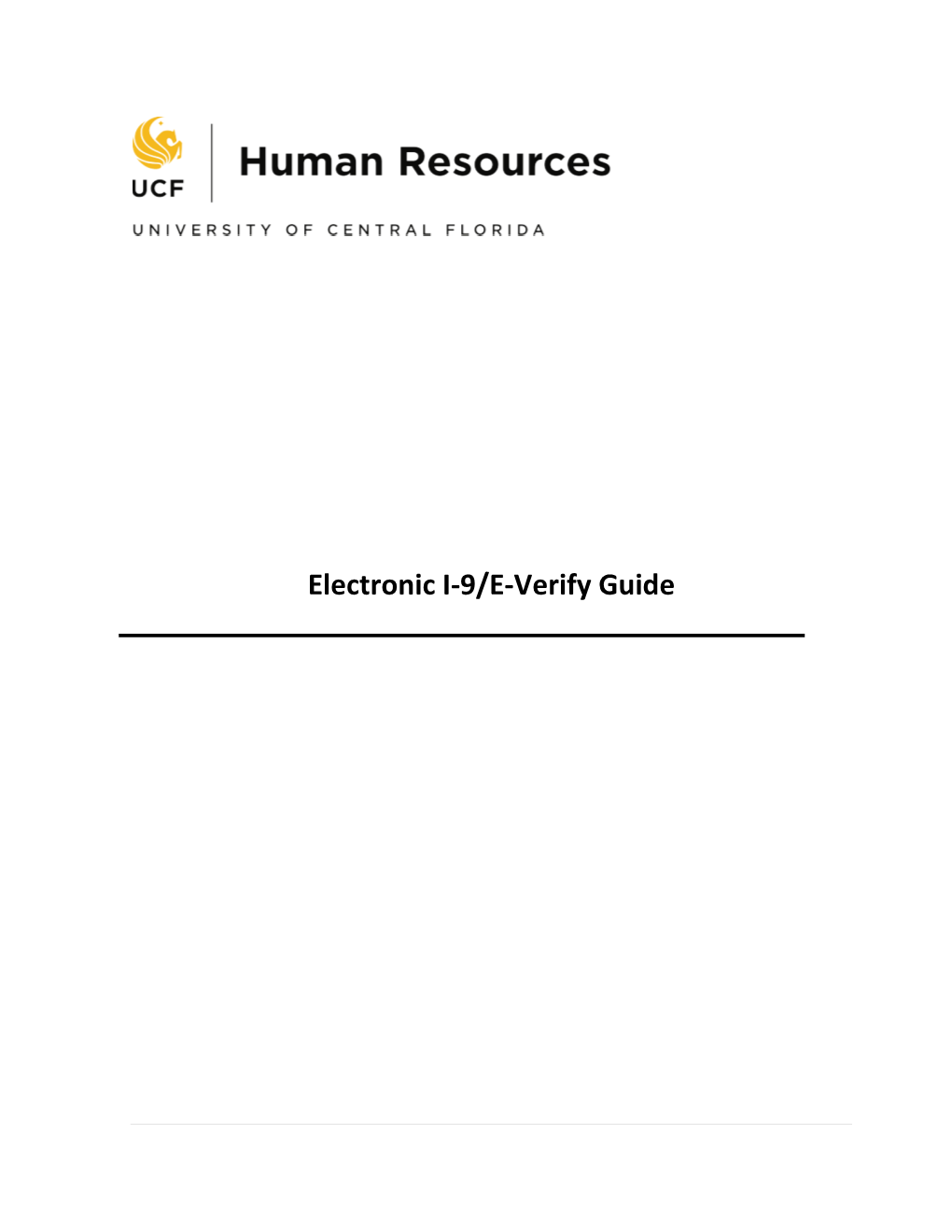 Electronic I-9/E-Verify Guide