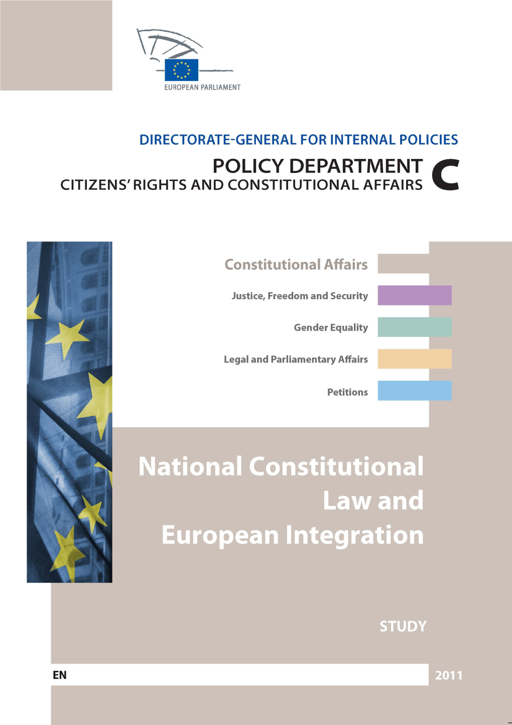 National Constitutional Law and European Integration