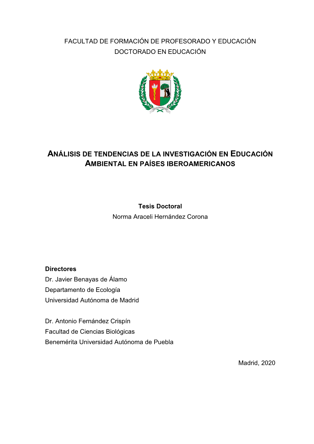 Análisis De Tendencias De La Investigación En Educación Ambiental En Países Iberoamericanos