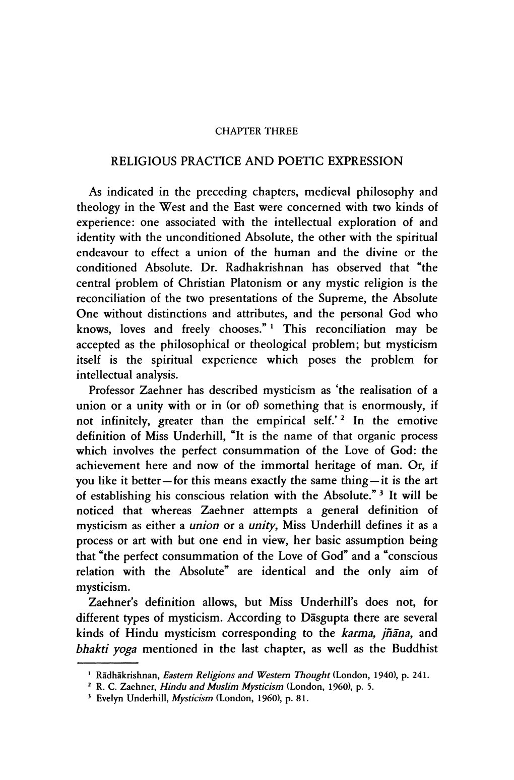 RELIGIOUS PRACTICE and POETIC EXPRESSION As Indicated in The