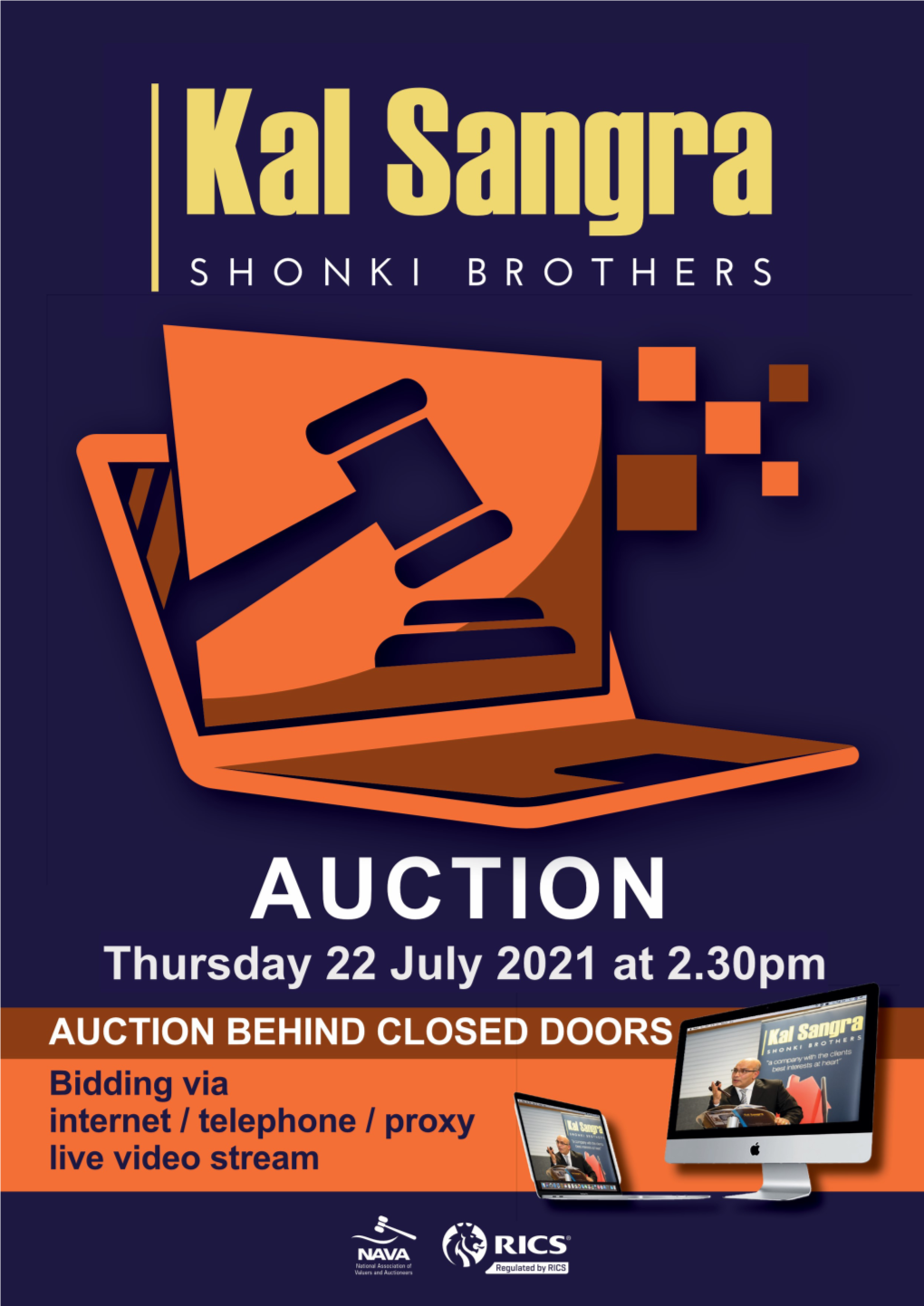Auction: Thursday 22Nd July 2021
