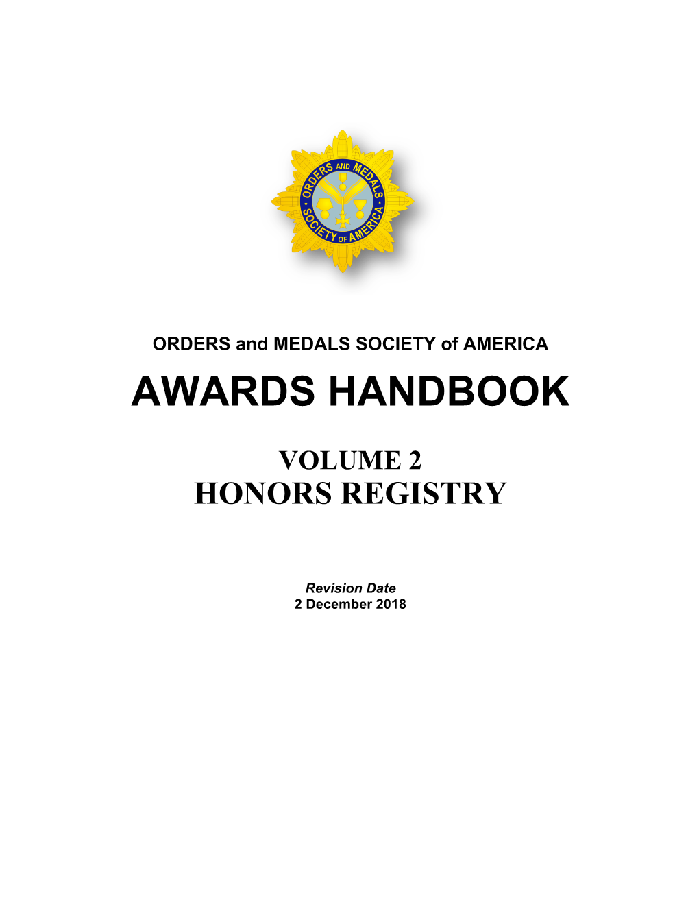 Awards Handbook