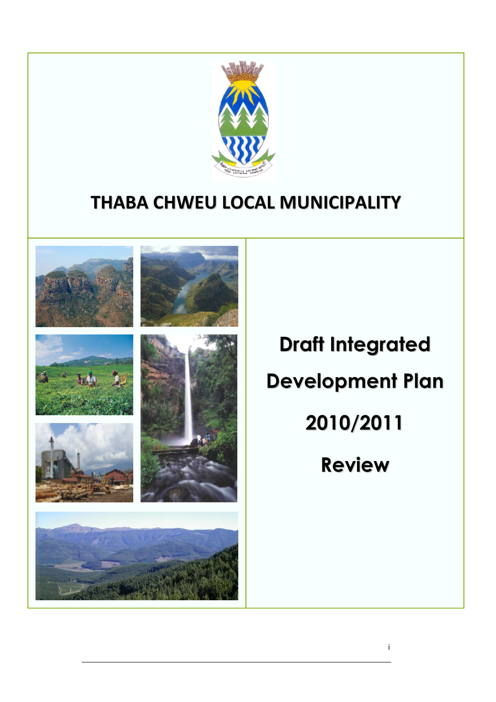 Thaba Chweu Local Municipality