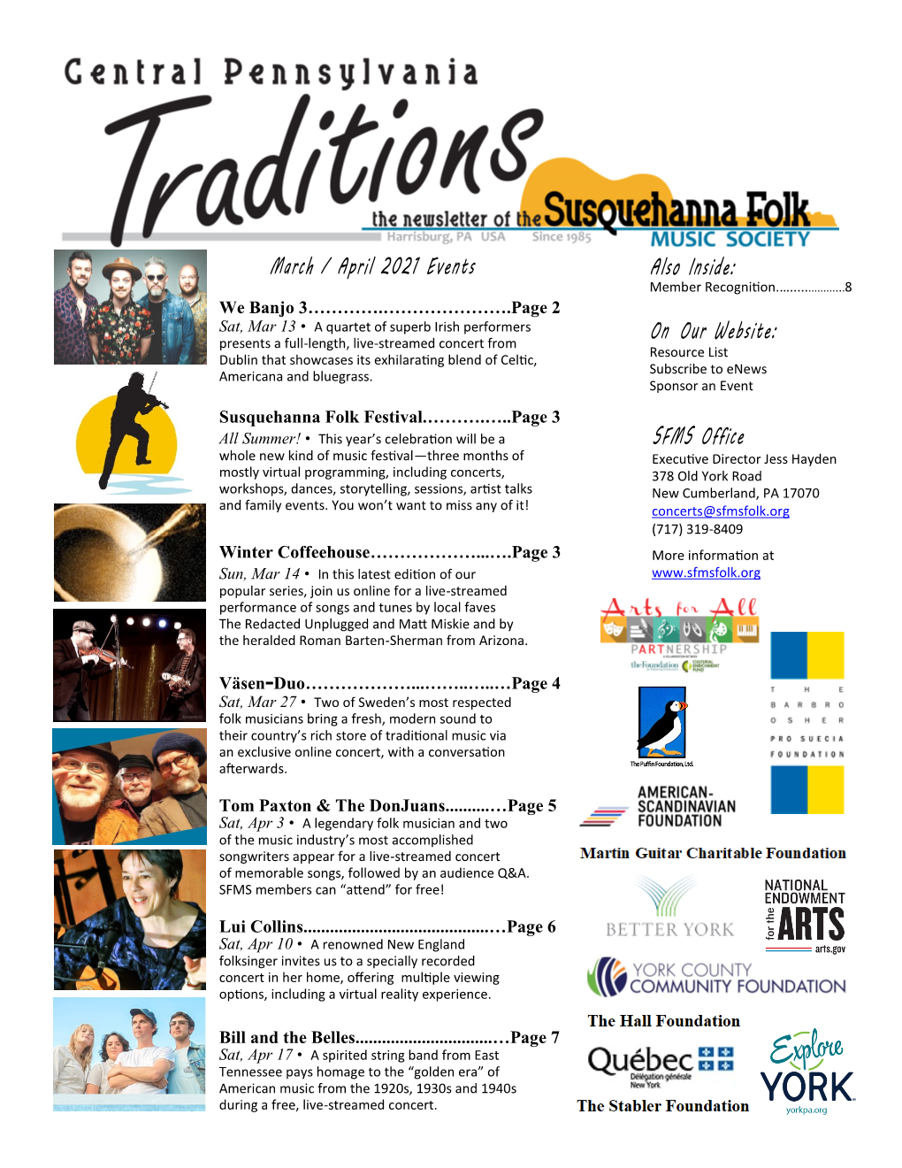 Susquehanna Folk Festival.……….…