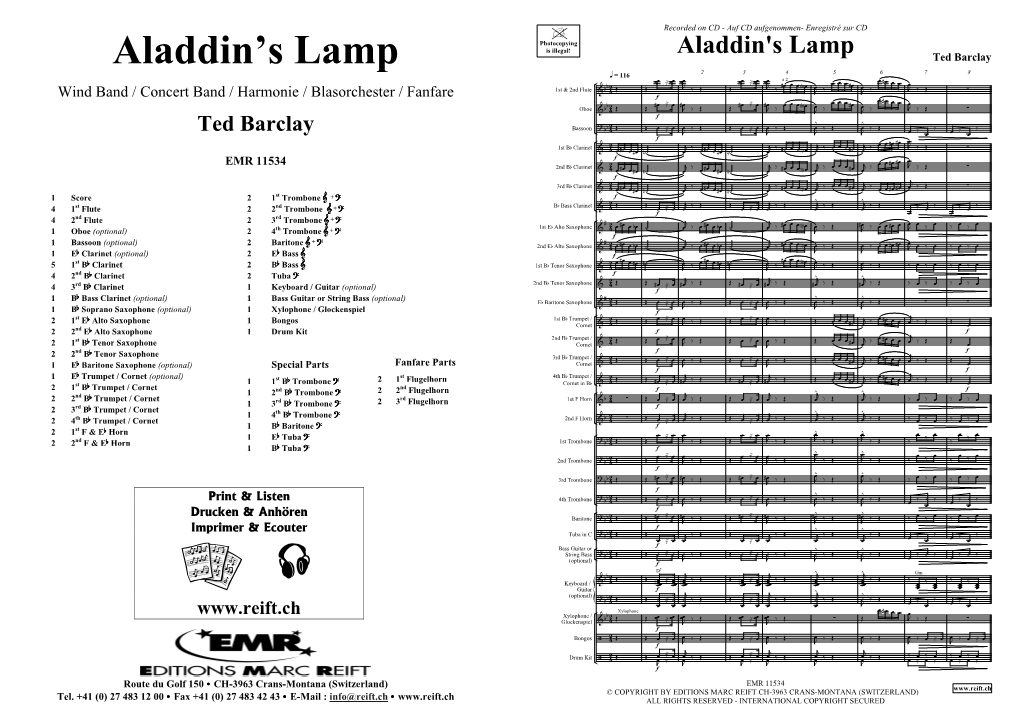 EMR 11534 Aladdin's Lamp