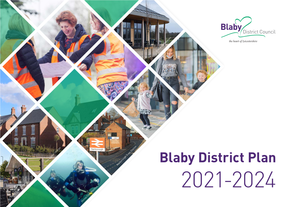 Blaby District Plan 2021 – 2024 Our Priorities for Glen Parva Nature Reserve