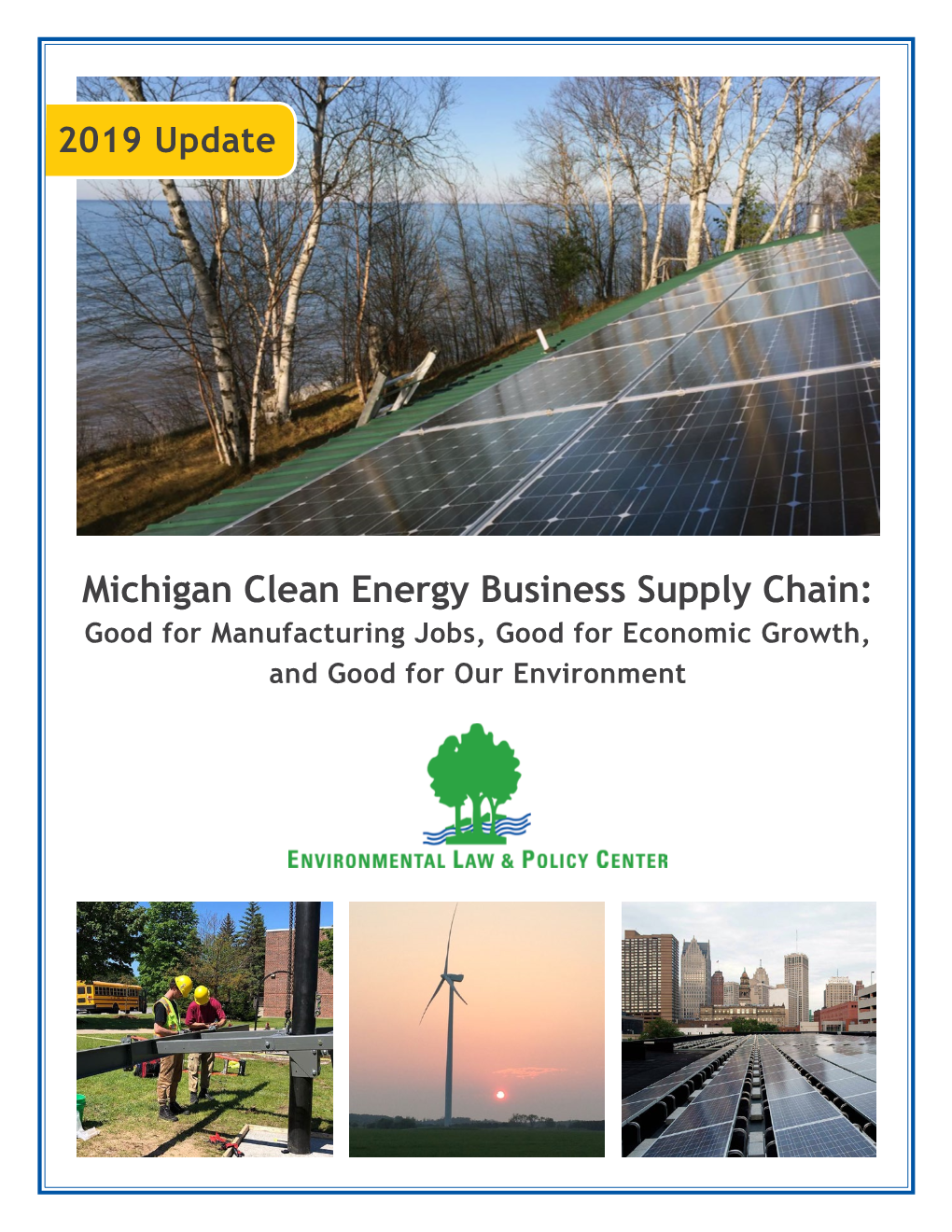 Michigan Clean Energy Business Supply Chain