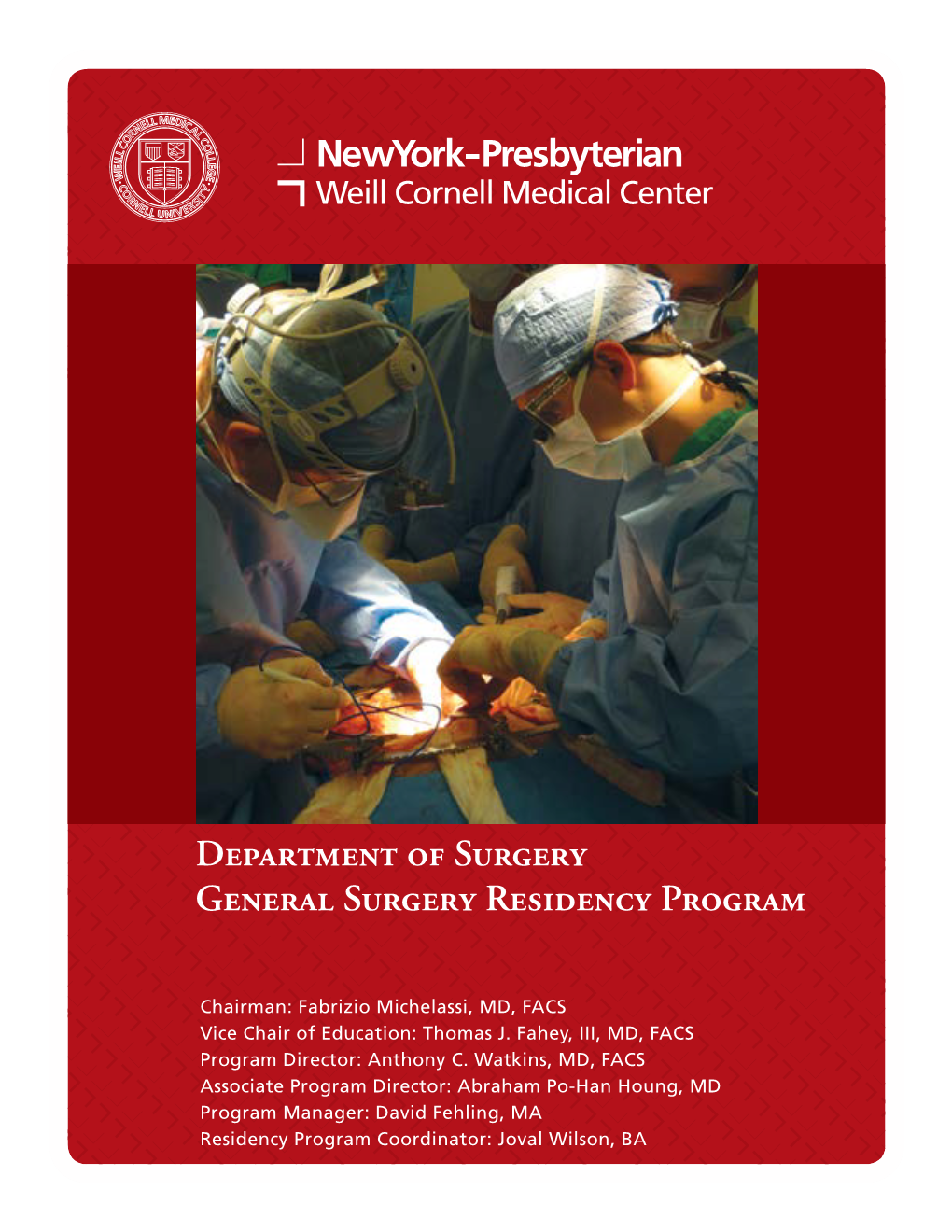 Newyork-Presbyterian Department of Surgery General Surgery