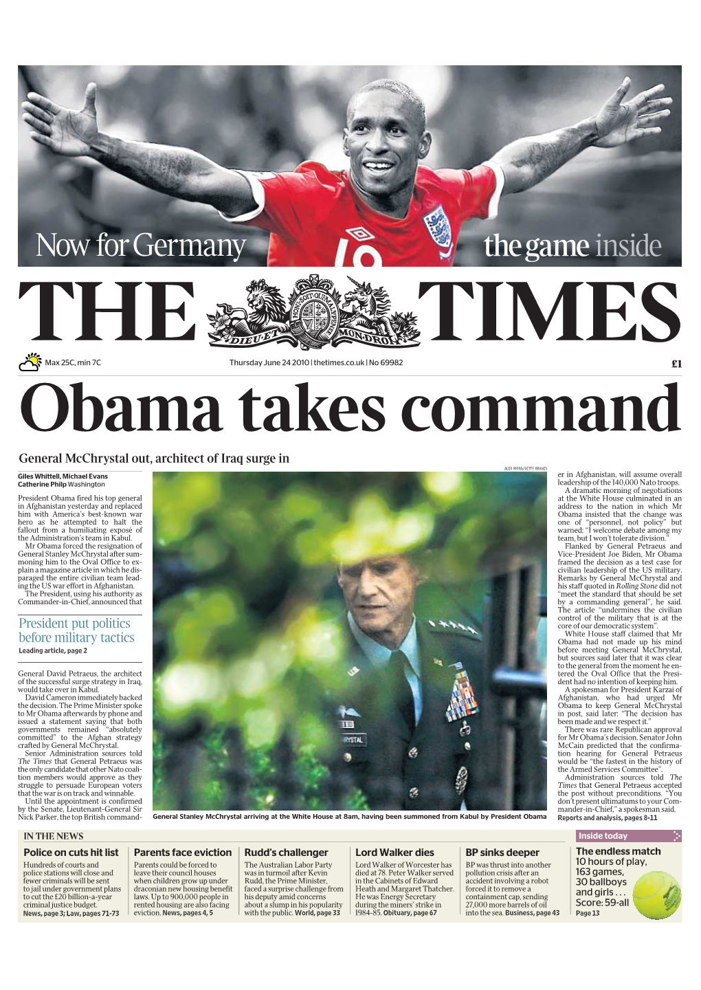 Obama Takes Command