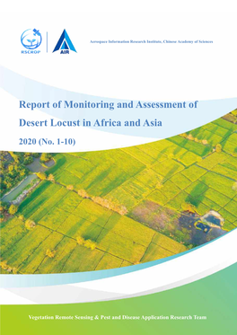 Report of Monitoring and Assessment of Desert Locust in Africa and Asia