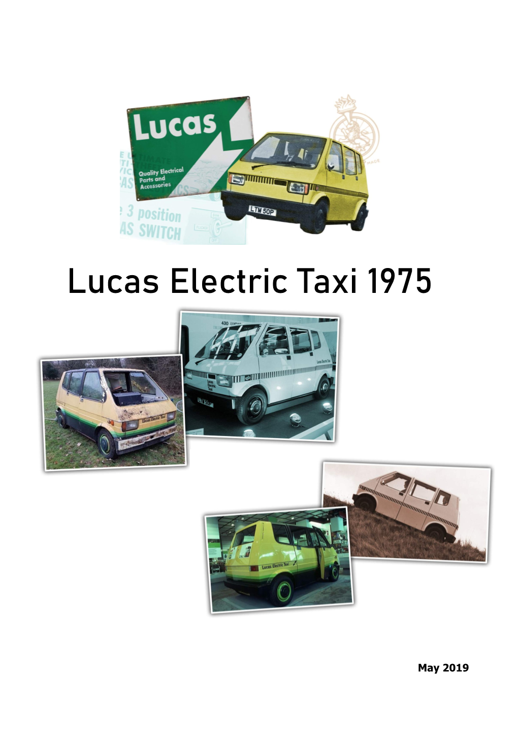 Lucas Electric Taxi 1975