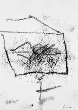Antoni Tàpies (2005) Paint and Pencil on Paper 23,8 X 16,5 Cm II