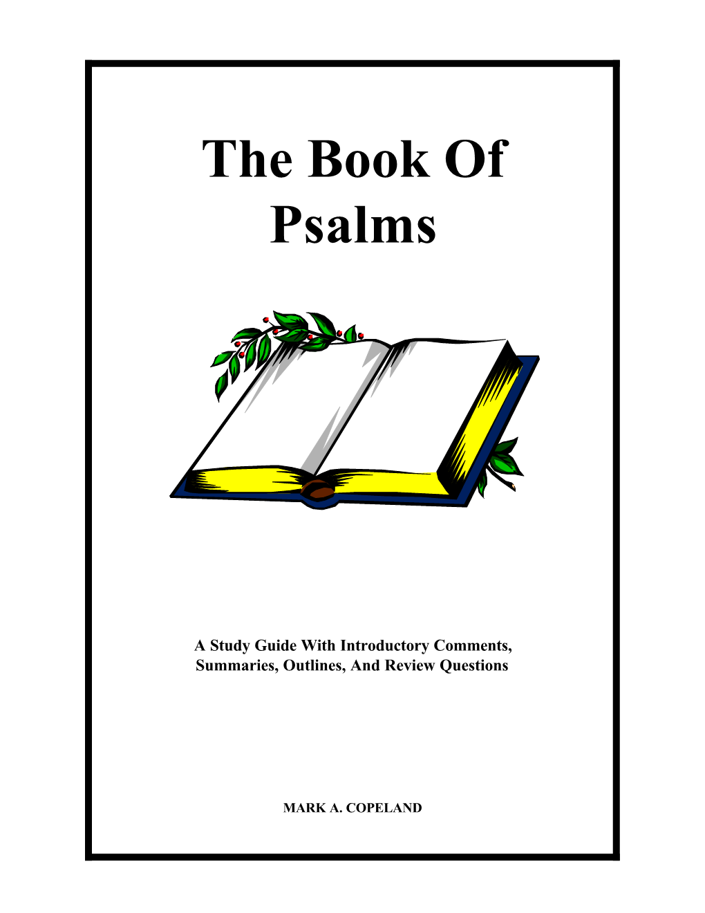 The Book of Psalms