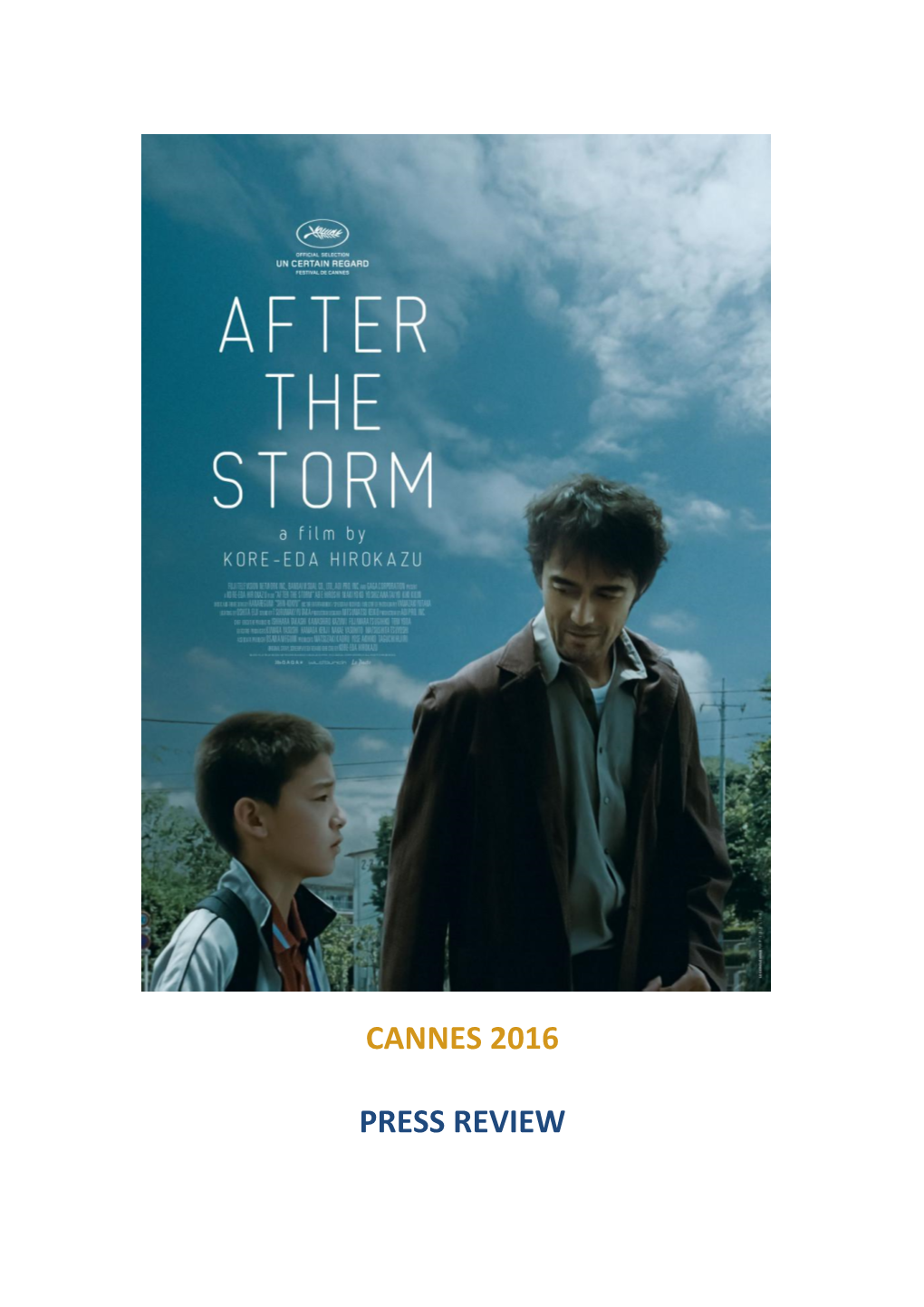 Cannes 2016 Press Review