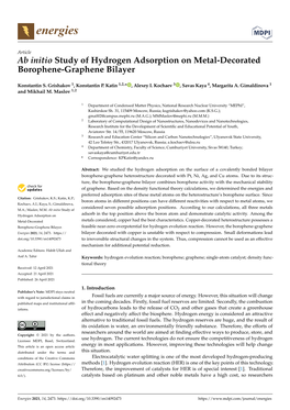Ab Initio Study of Hydrogen Adsorption on Metal-Decorated Borophene-Graphene Bilayer