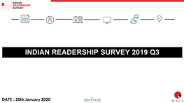 Indian Readership Survey Q2 2019