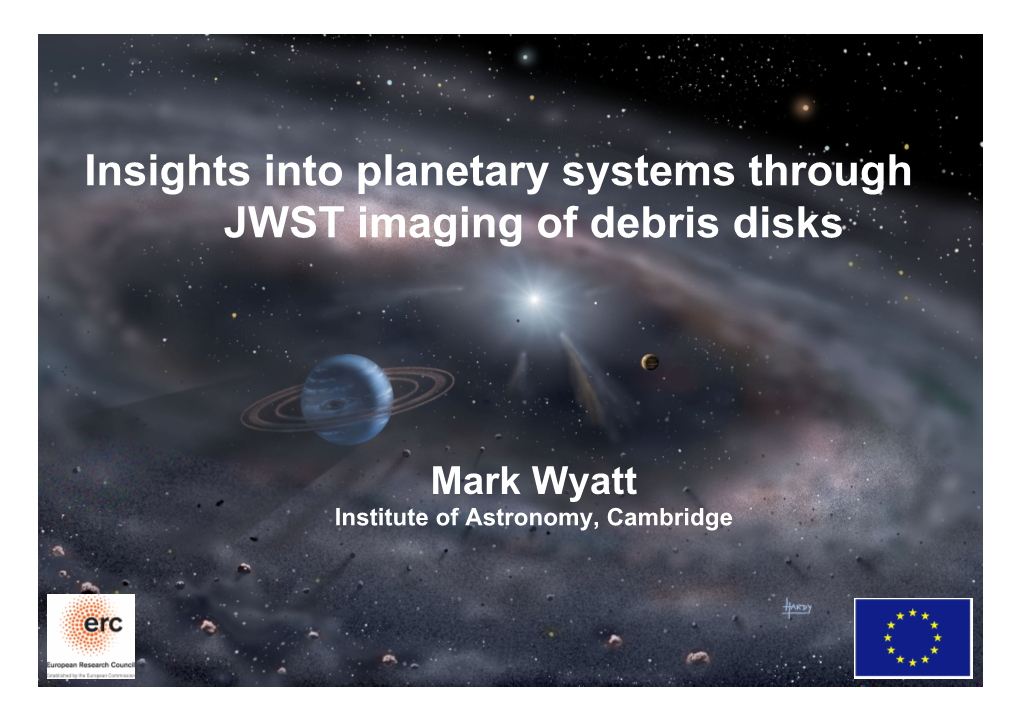 Insights Into Planetary Systems Through JWST Imaging of Debris Disks