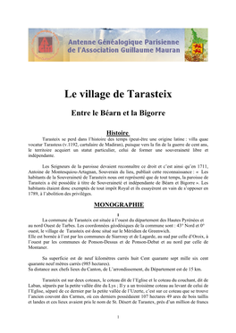 Le Village De Tarasteix