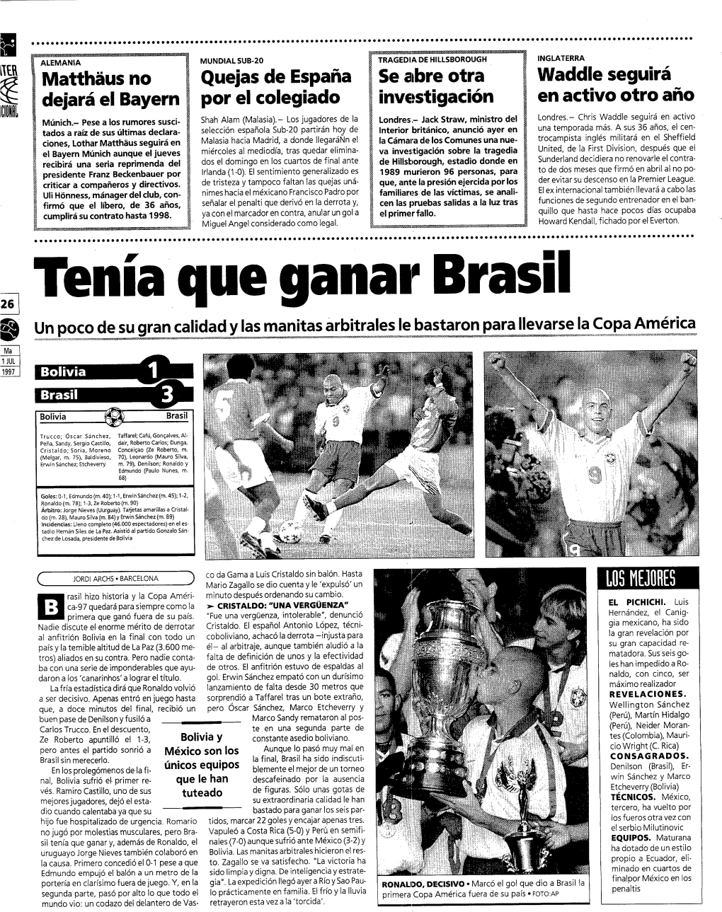 0] Que Ganar Brasil 19971