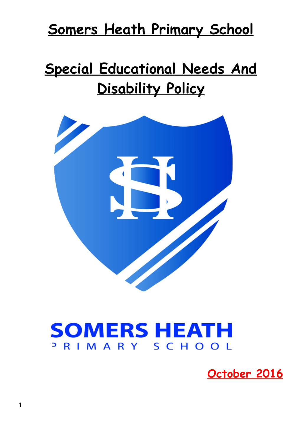 Somers Heath Primary School