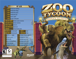 Zoo Tycoon 2001 Manual