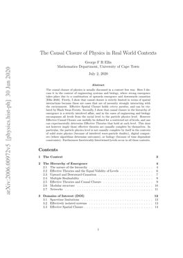 The Causal Closure of Physics in Real World Contexts