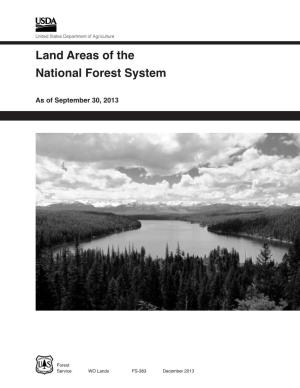 FY2013 Land Areas Report