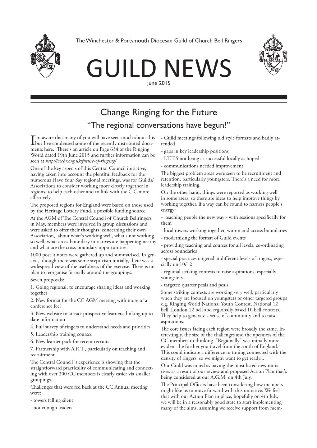 WP Guild Newsletter 2015 June