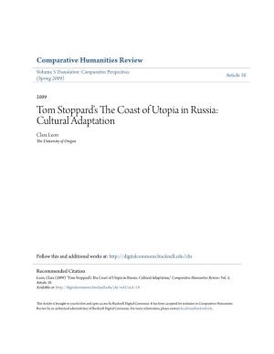 Tom Stoppard's the Coast of Utopia in Russia