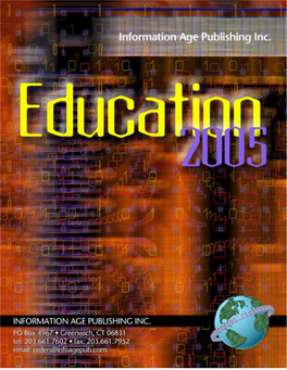 Private Higher Education Sector, Higher Age Publishing