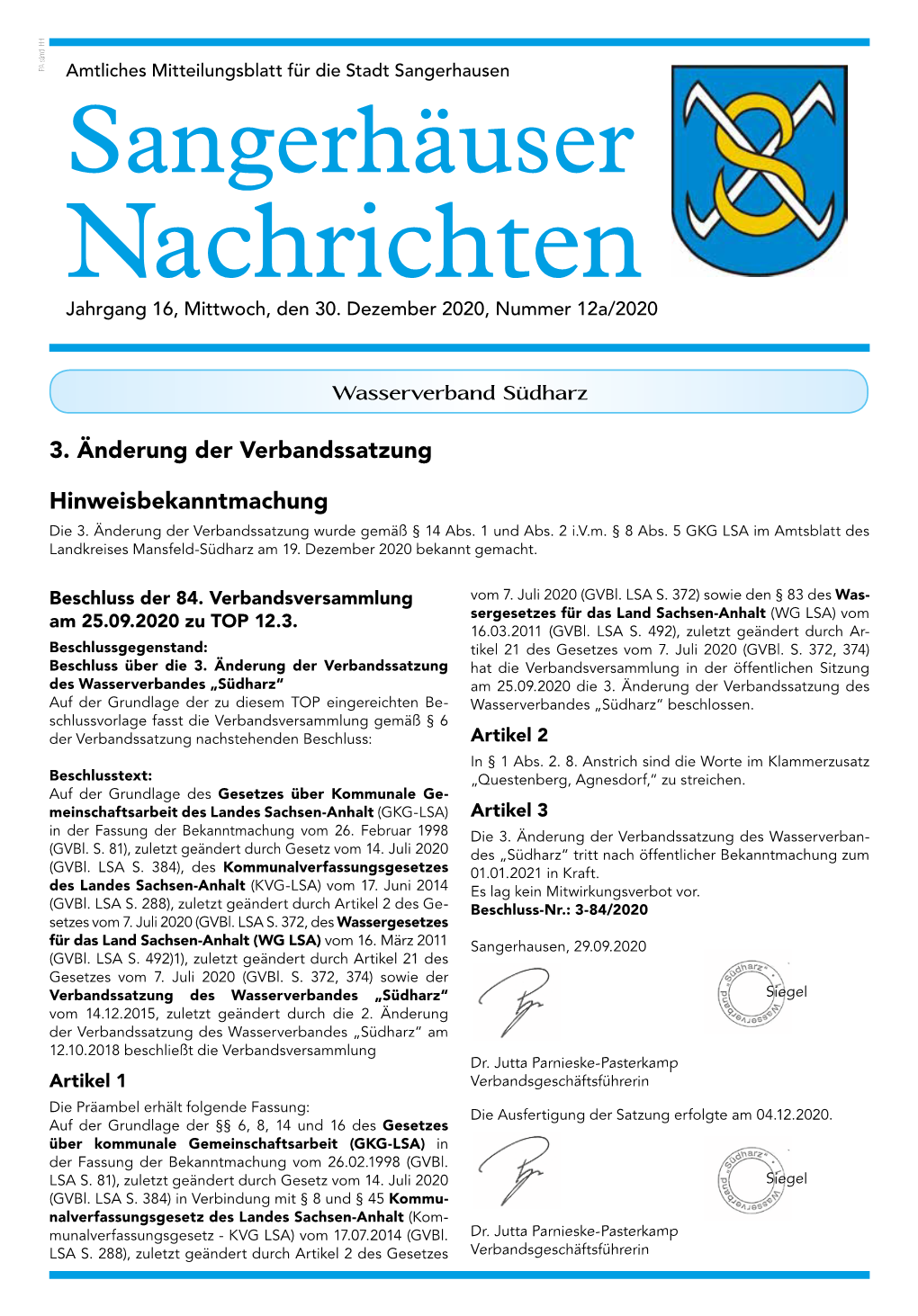 Ausgabe 12A/2020