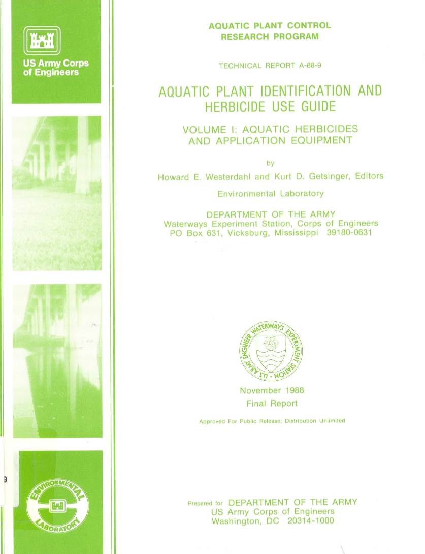 Aquatic Plant Identification and Herbicide Use Guide