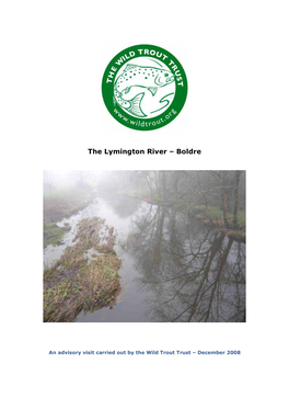 The Lymington River – Boldre