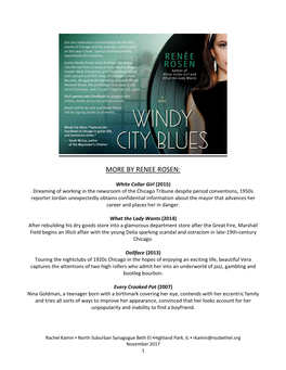 Windy City Blues by Renee Rosen