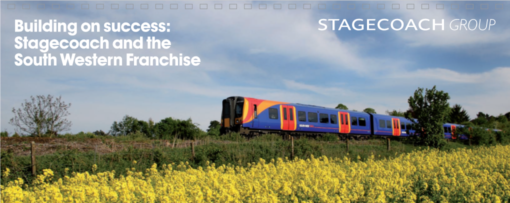 Building on Success: Stagecoach and the South Western Franchise
