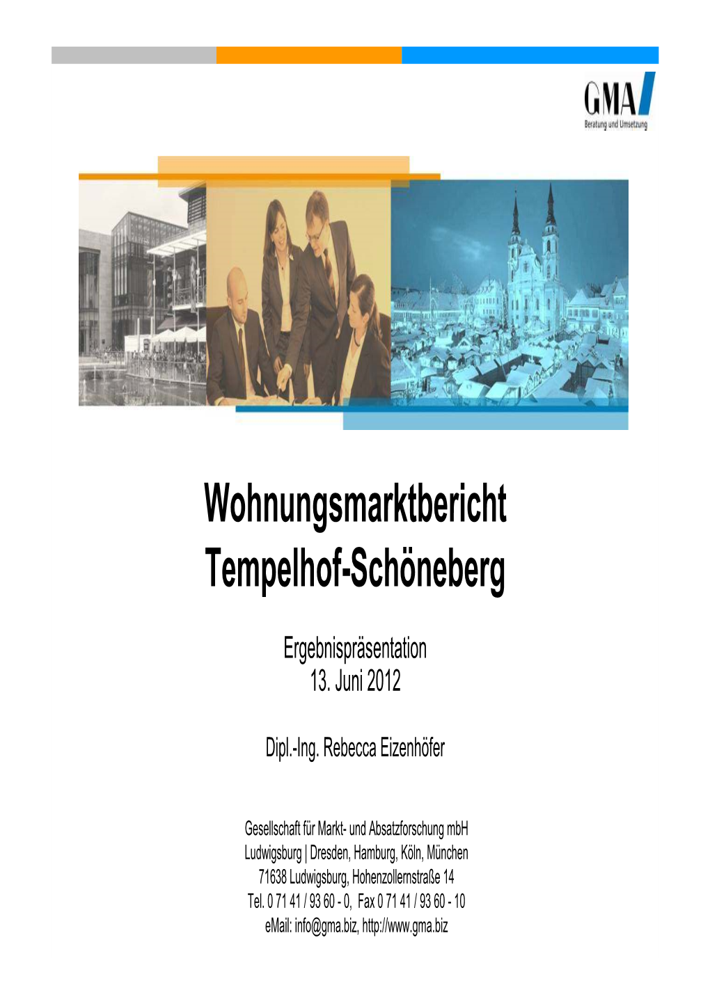 Wohnungsmarktbericht Tempelhof-Schöneberg