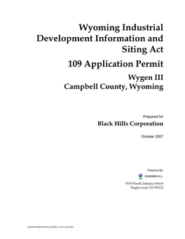 Black Hills Corp Wygen Iii 07 02