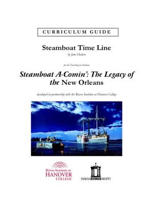 The Legacy of the New Orleans Steamboat Time Line