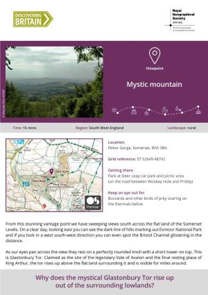 Mystic Mountain © Mendip Hills AONB