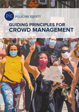 Guiding Principles for Crowd Management Authors Acknowledgments