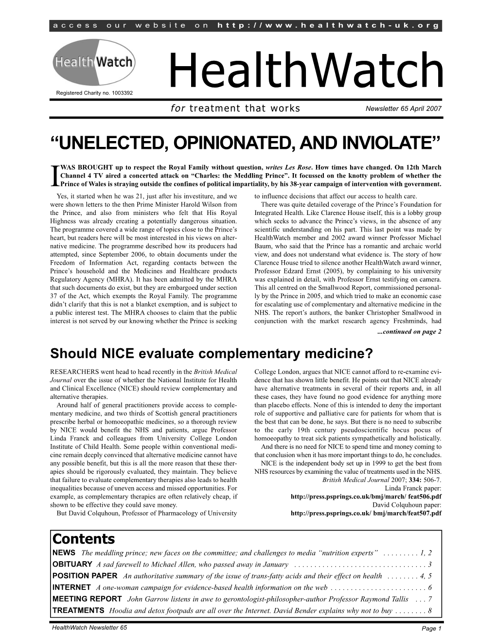 Trans-Fatty Acids and Their Effect on Health