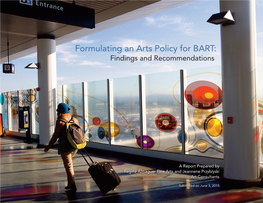 Formulating an Arts Policy for BART: Findings and Recommendations