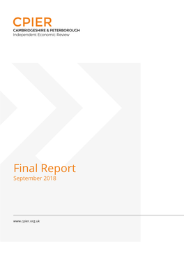 Final Report September 2018