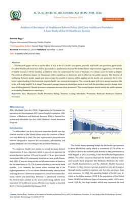 AHC) on Healthcare Providers: a Case Study of the US Healthcare System